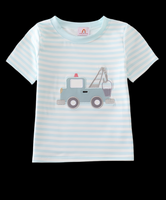 Boys truck Appliqué shirt