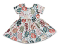 Girls 4T Easter Egg twirl dress