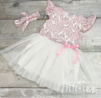 Girls Pete + Lucy Easter Tukle dress 4T