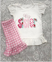 Girls Big Sister Shorts Set 2T 3T