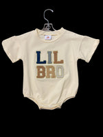 Boys Little Brother LIL BRO romper 12M