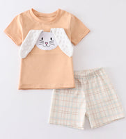 Boys Easter Bunny Shorts set 18M 2T