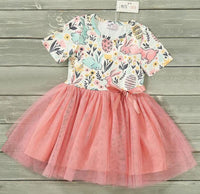 Girls Pete + Lucy Easter Bunny tulle dress 2T 3T